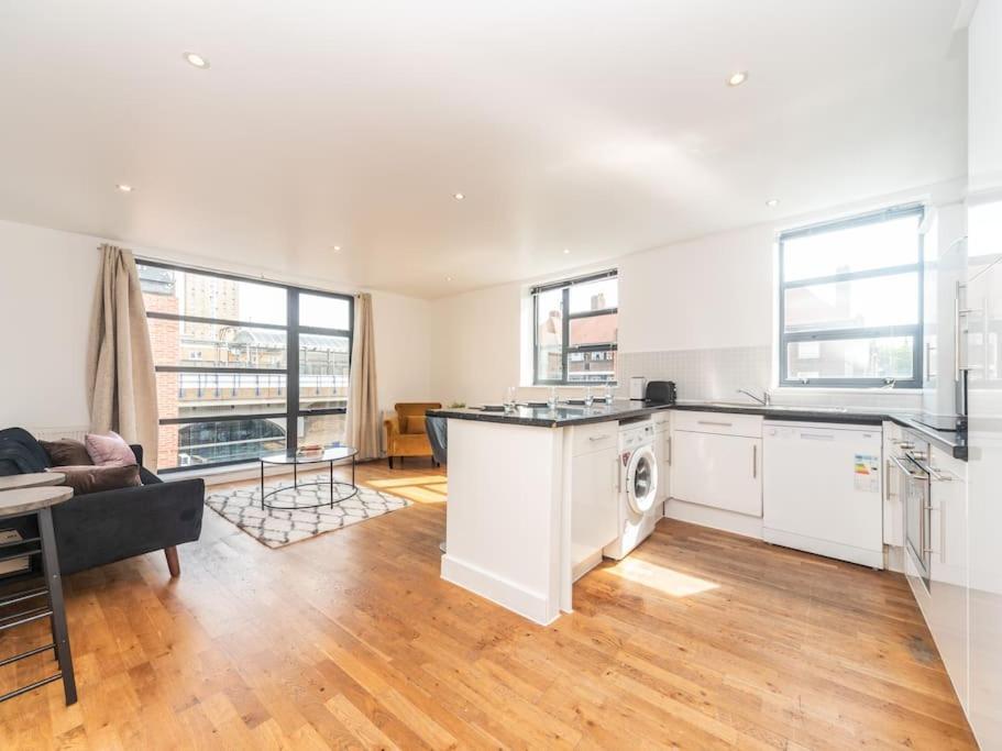 Bright & Modern 2-Bed Apartment In Vibrant East London Luaran gambar